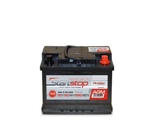 Araba için 60 AH start-stop aküsü