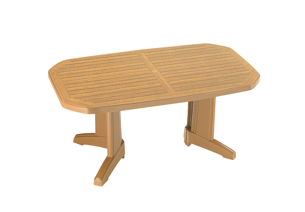 MAGNUM WOOD PATTERN MAT TABLE SERIES