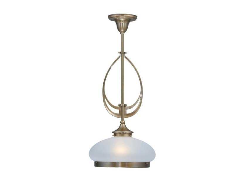 El yapımı pirinç sarkıt lamba