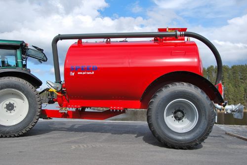 POMPA PÜSKÜRTMELİ TEK DİNGİLLİ RÖMORK TANKER