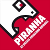 PIRANHA ET PETITS POISSONS ROUGES