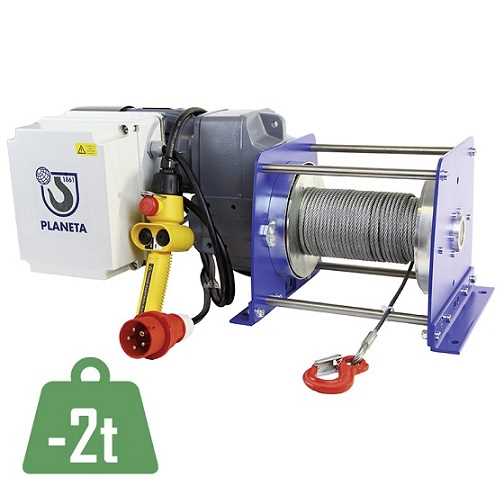 Electric rope winches