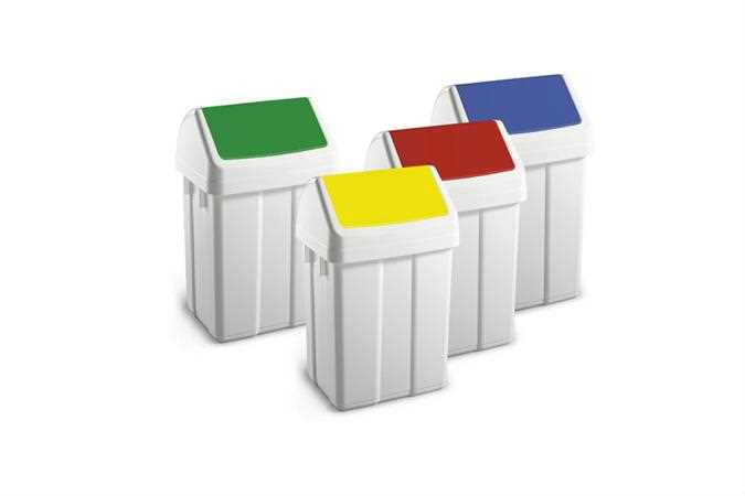  Swing lid bins