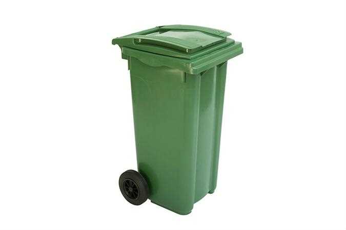  Waste containers with 2 or 4 casters 