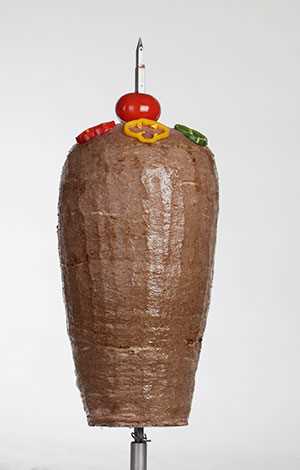 Minced veal döner kebab
