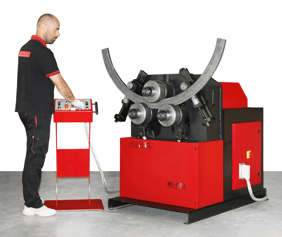 MC650 Section and pipe bending machine