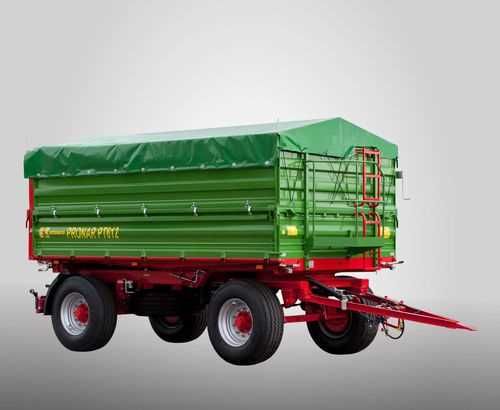 Drop-side  agro trailer / 2 axle / 12 ton