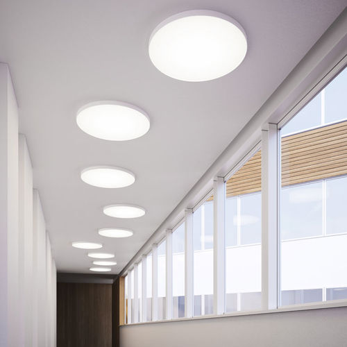 MODERN enamel light / round / aluminum / led DUNE: PL-199/60