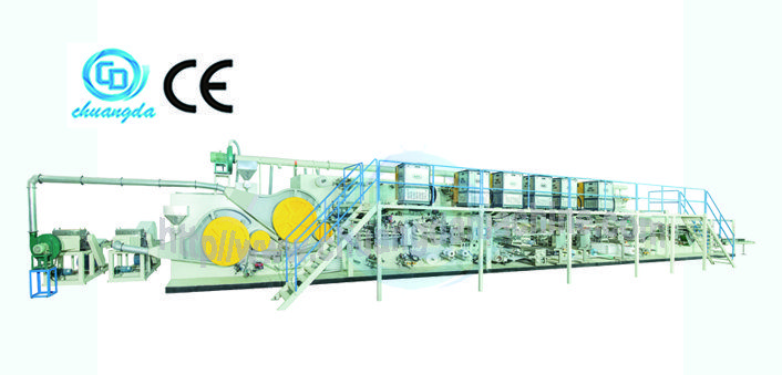 CDH-6A Fully Automatic Adult Patient Diaper Production Line