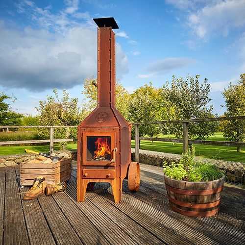 GARDEN FIREPLACE / BIJUGA BY STUDIO RENE KNIP