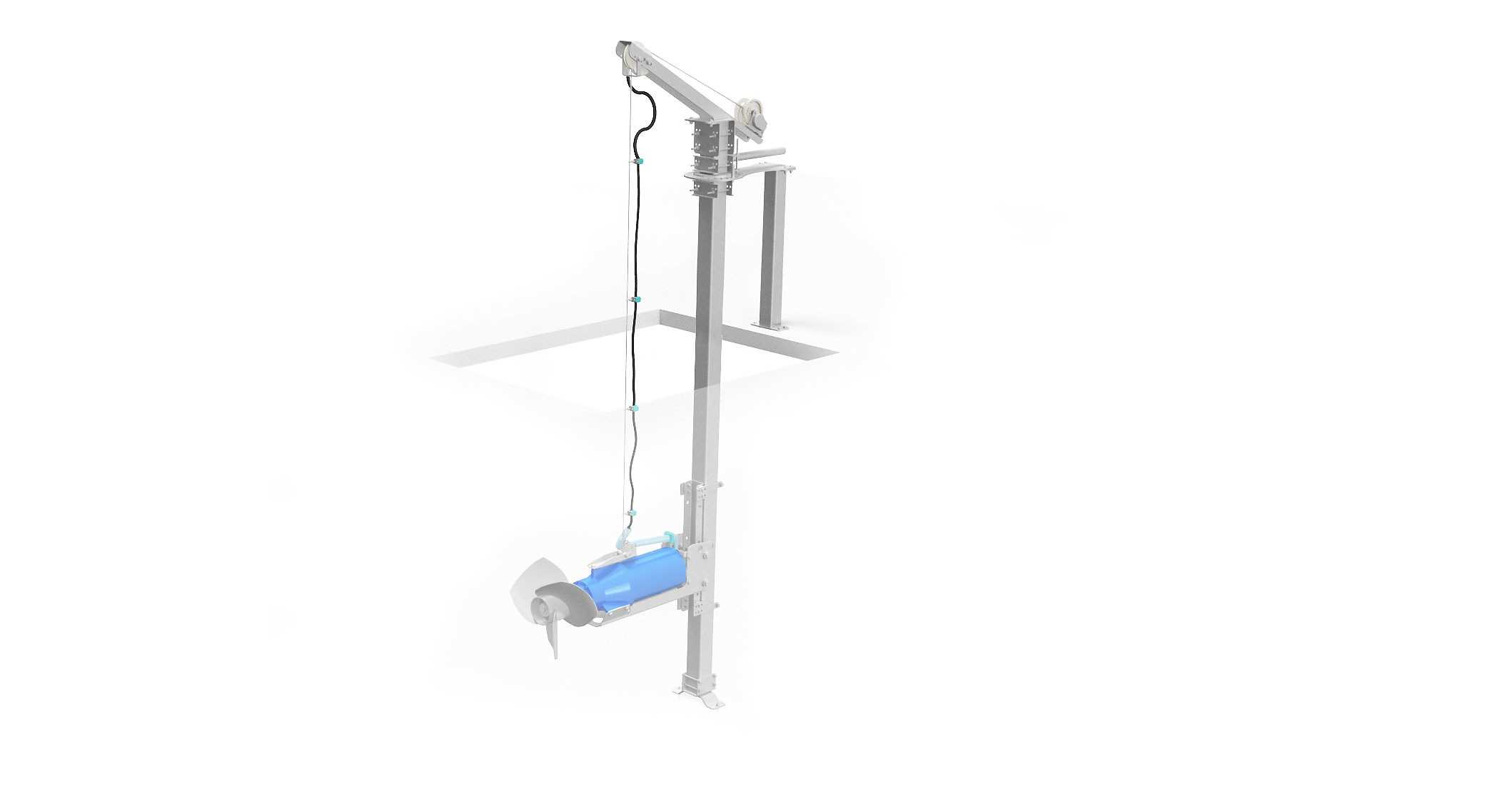 Submersible mixer