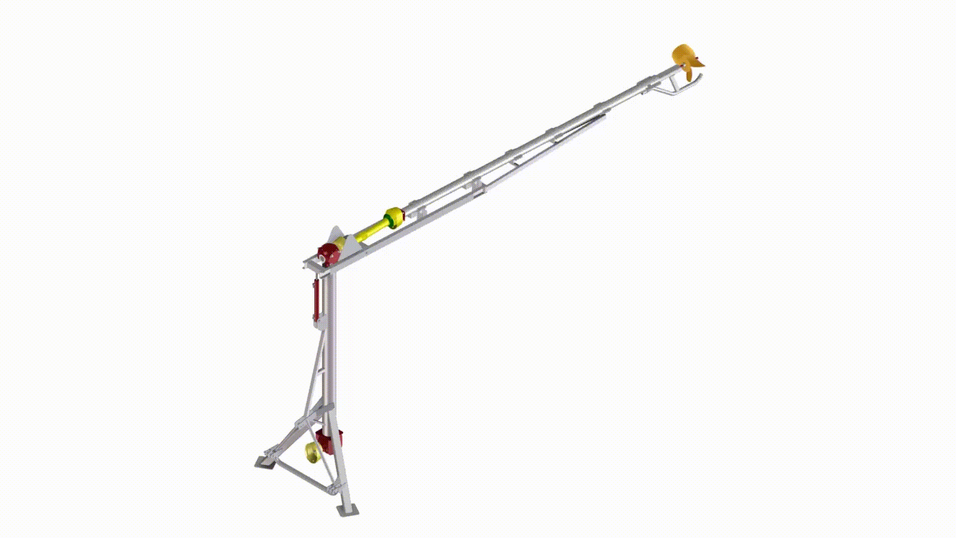 PTO tower mixer