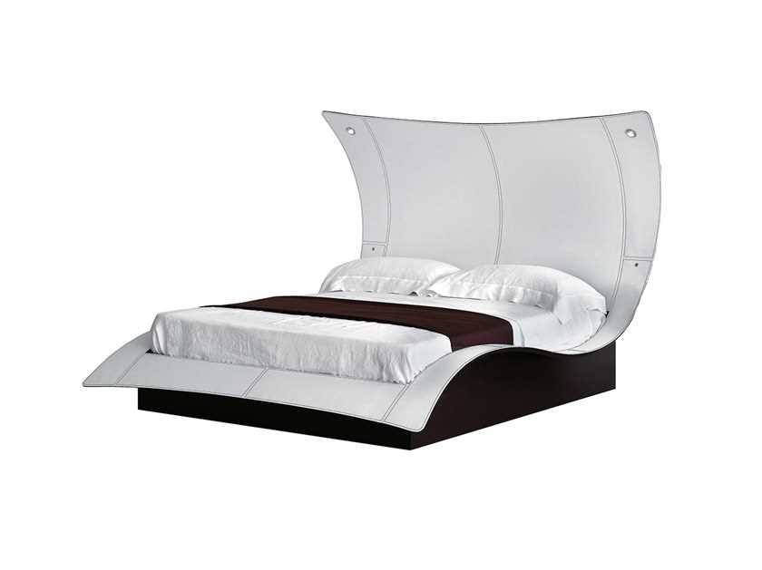  Storage bed with high headboard
