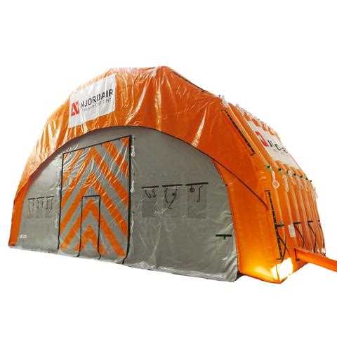 14M (46FT) WIDE INFLATABLE WORK SHELTER