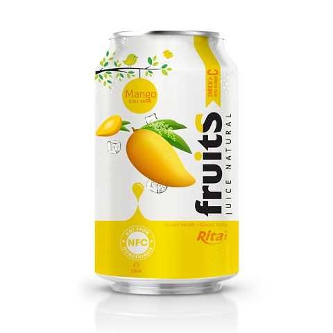 Напиток на основе фруктового сока Rita 330мл в алюминиевой банке