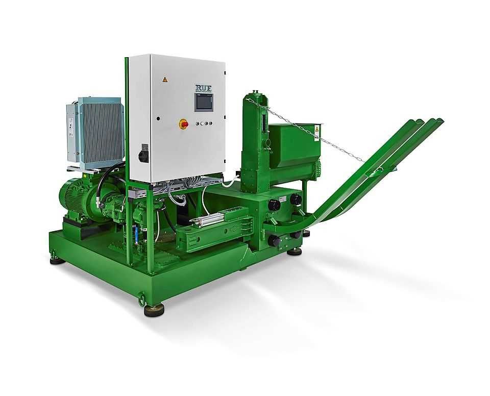 THE WOOD PRESS FOR HIGH-QUALITY FUELS