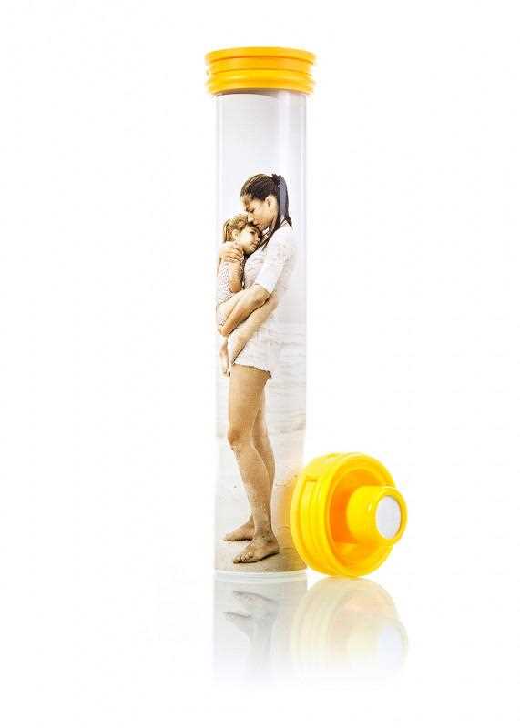 Plastic Tube for effervescent tablets of 25mm