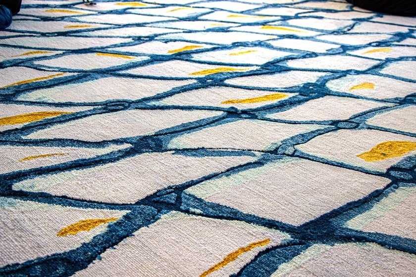  handmade rectangular ECONYL® rug