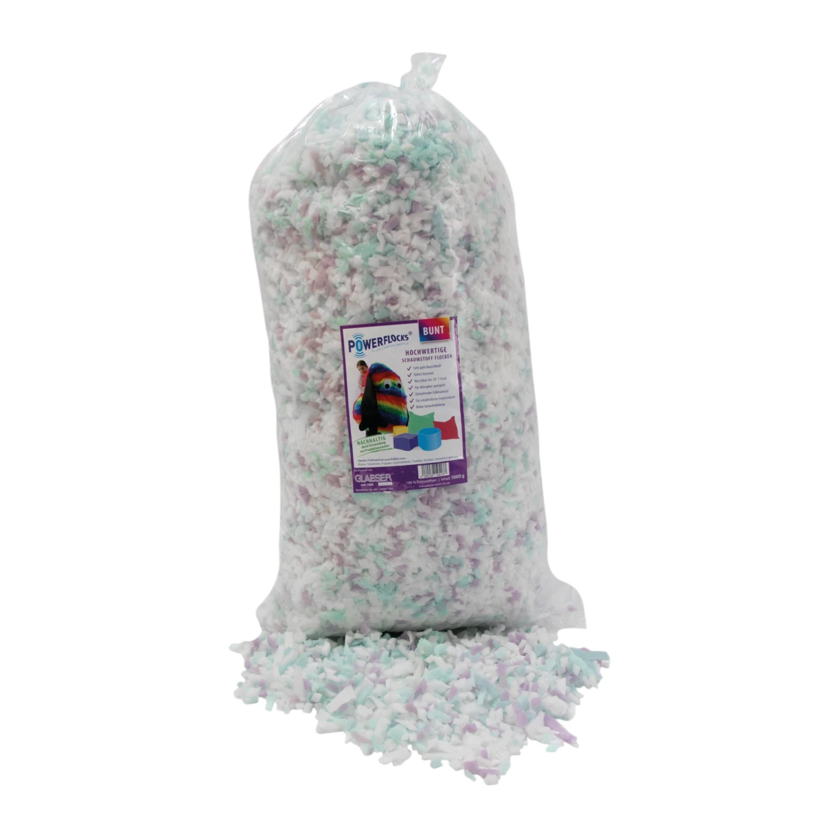 flocons de garniture brisés