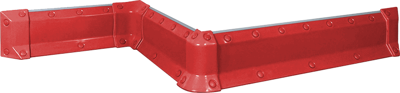 Wall seats in polyethylene