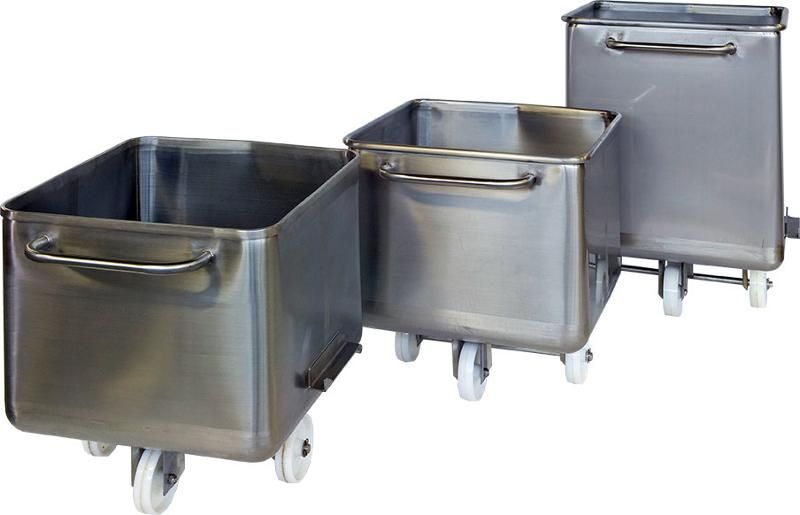 Stainless steel food trays