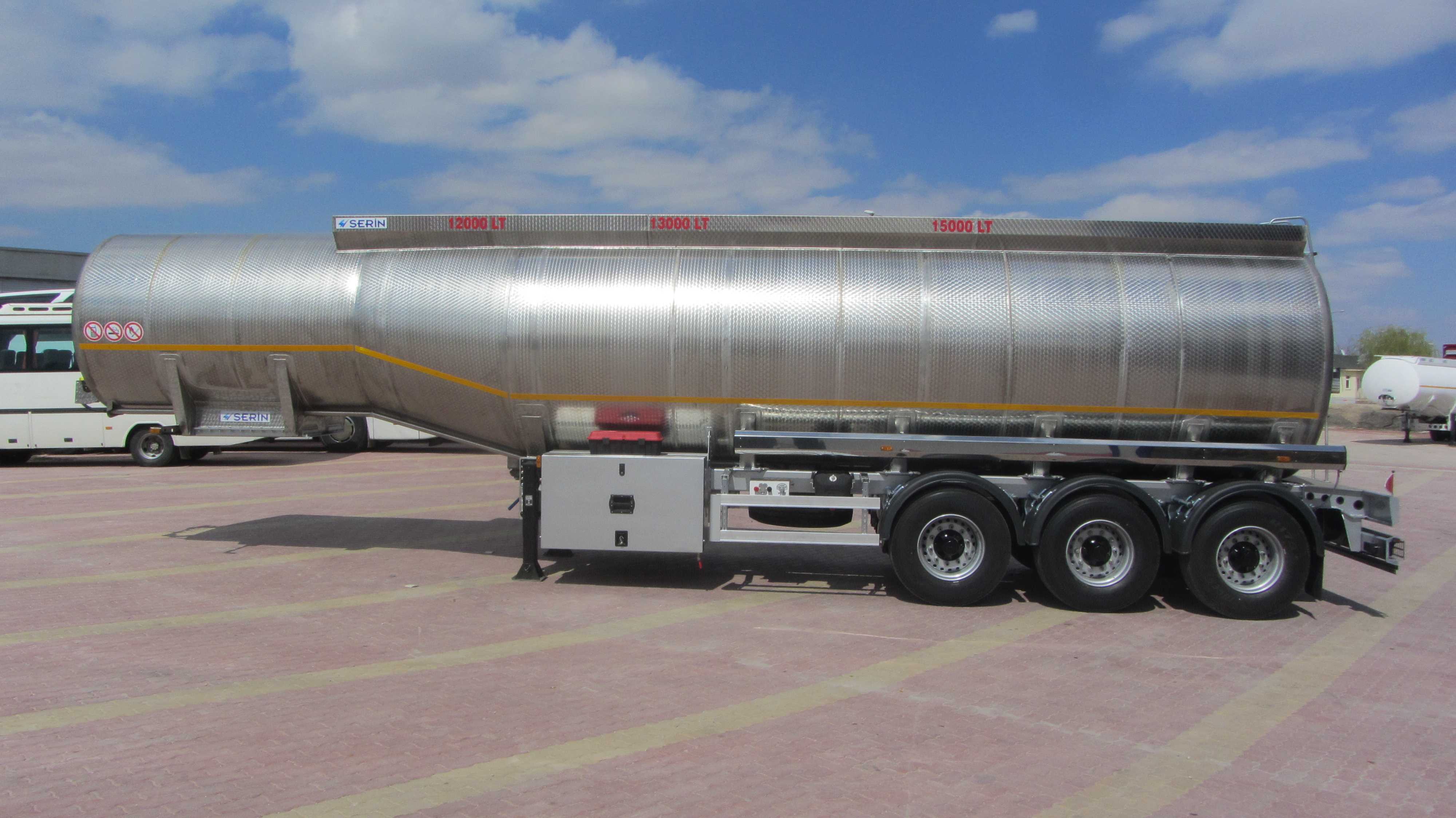 stainless steel tank semi trailer