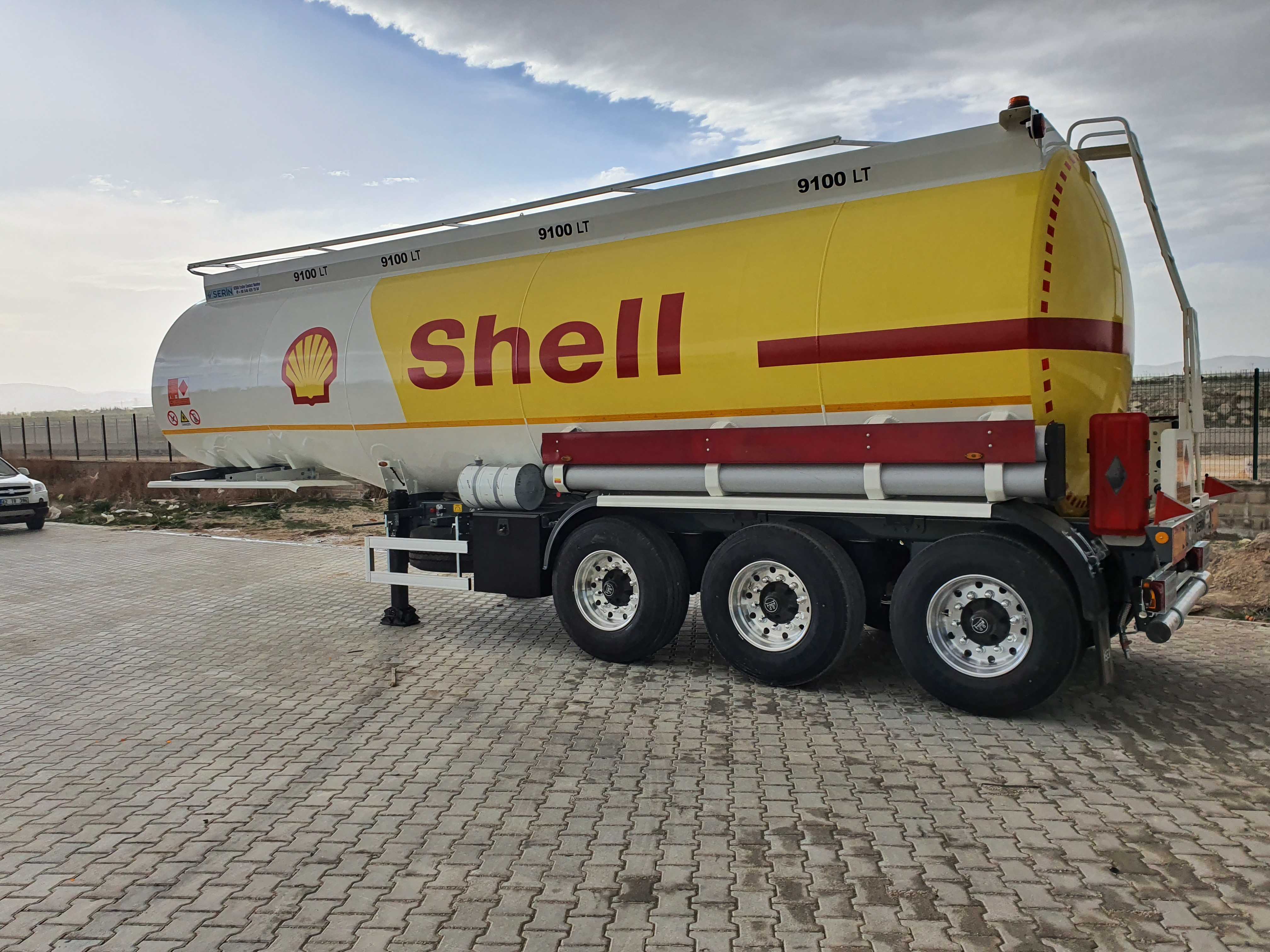 36000lt Fuel tank semi trailer 