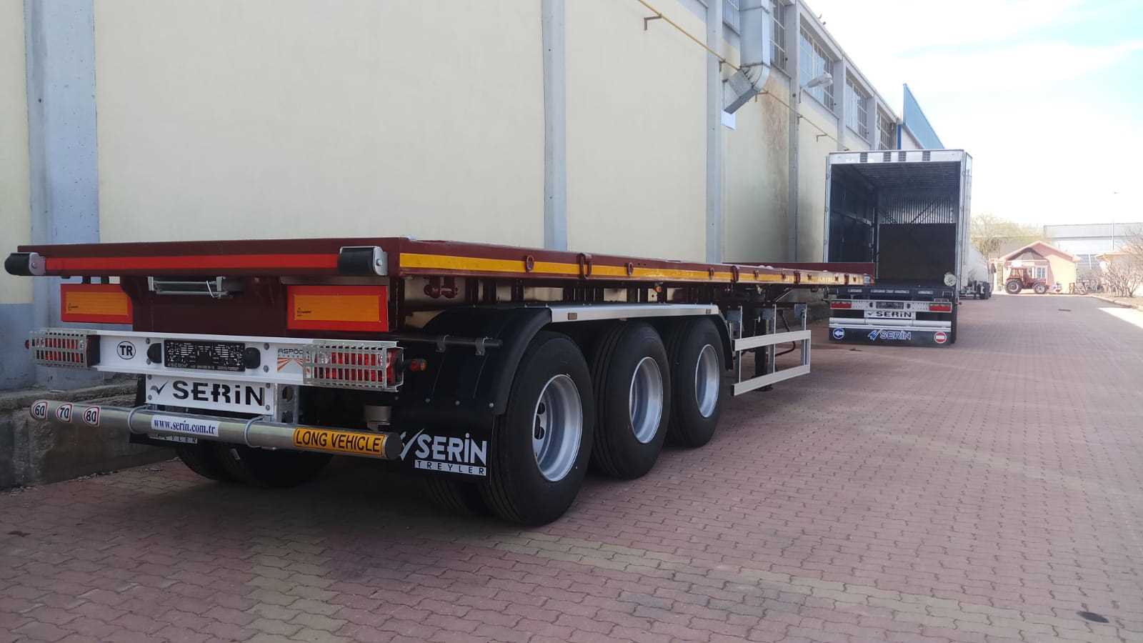 flatbed semi trailer