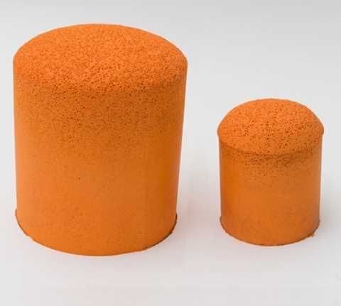 SPONGE BALLS FOR CLEANING CEMENT PIPES