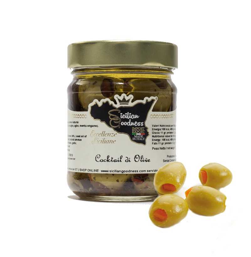 Olive cocktail