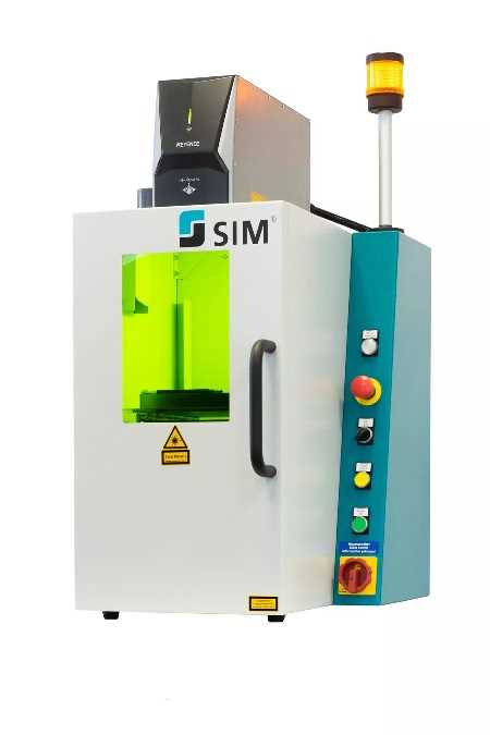 Laser labeling with SIM laser marking systems