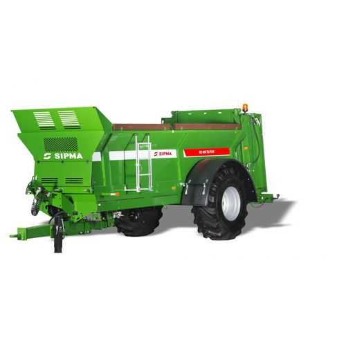 TRAILED MANURE SPREADER 