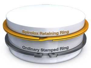 Spiral retaining ring / Spirolox® VH, VHM, VS, VSM series