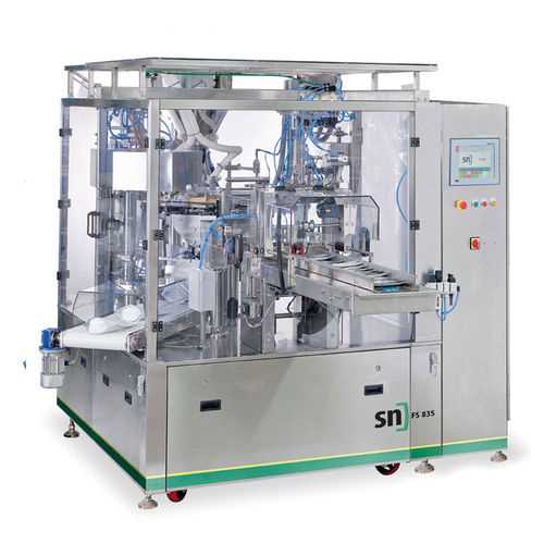 GIDA ENDÜSTRİSİ İÇİN OTOMATİK DOLUM VE KAPLAMA MAKİNESİ