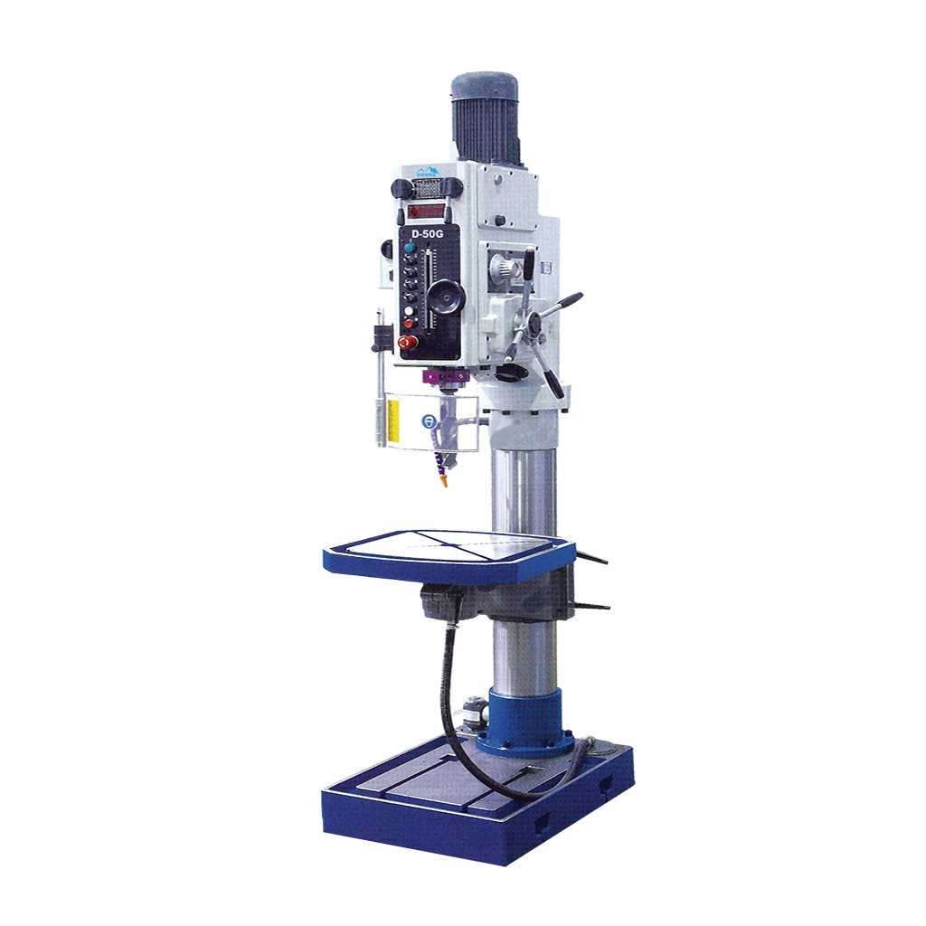  GEAR HEAD PEDESTAL DRILLING MACHINE - STANDARD DG-50 (Ø50MM CAPACITY)