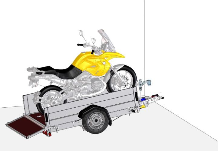motorsikletler icin romorklar 