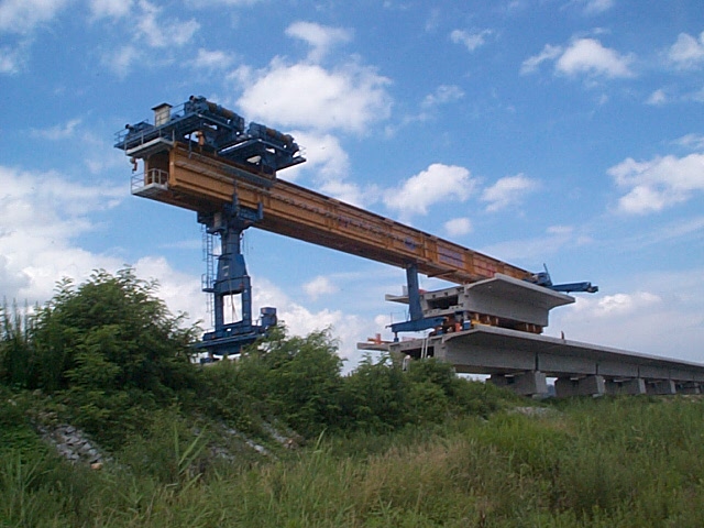 kopru ve viyaduk insaatlari icin yerlestirici