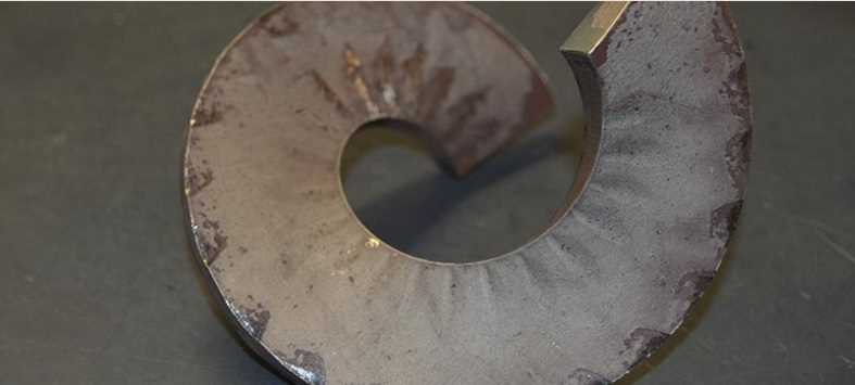 Cold pressed spiral segments
