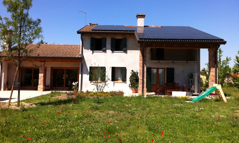installation de panneaux solaires dans les bâtiments résidentiels