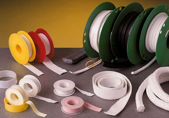 GENİŞ KESİNTİSİZ PTFE'DE ÜRÜN VE CONTA