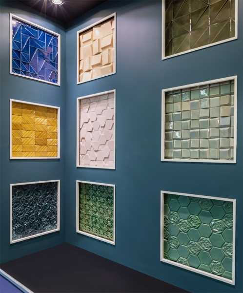 Ceramic 3D Wall Tiles samples