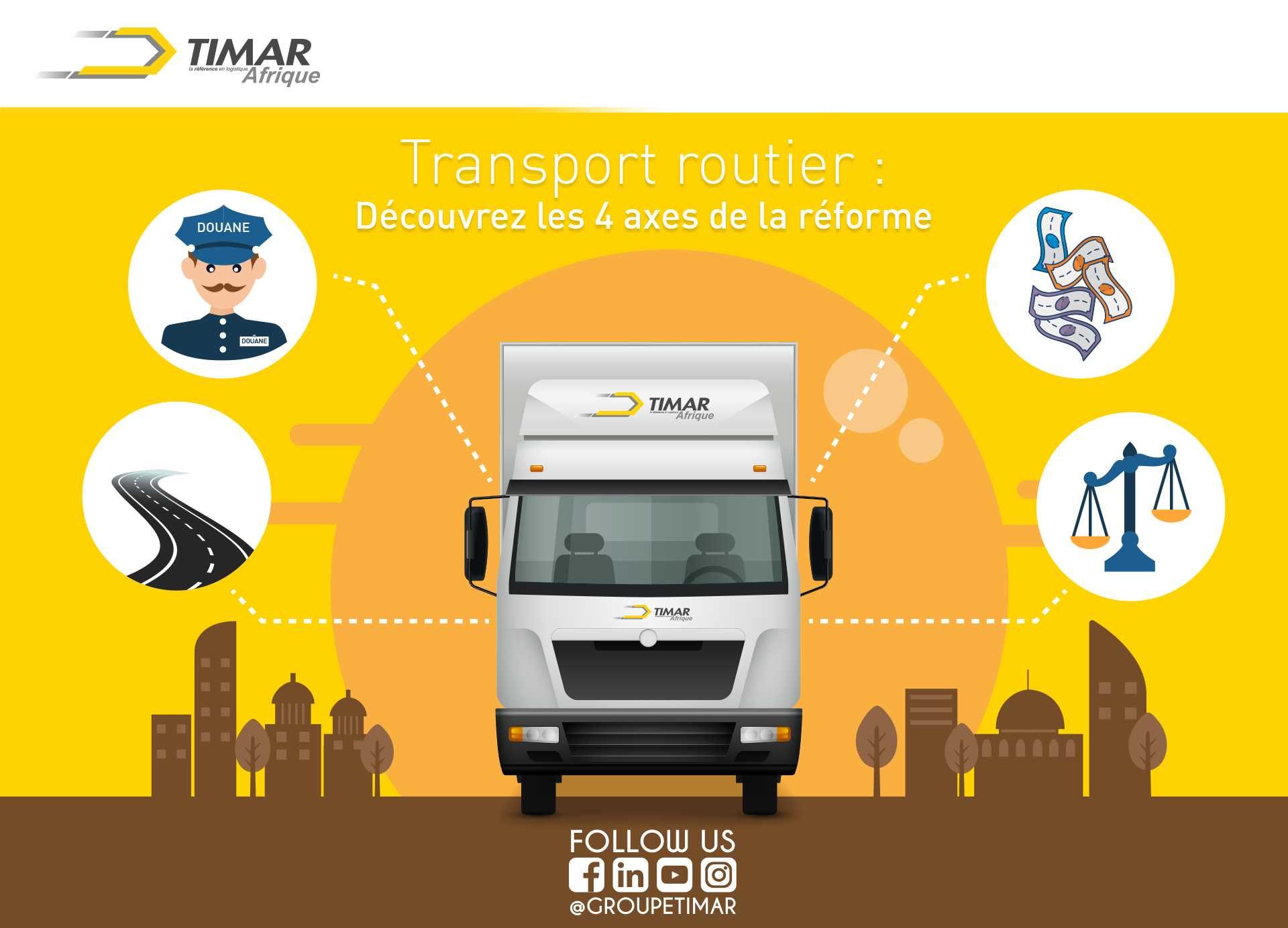 Road transport - logistical services on AFRICA