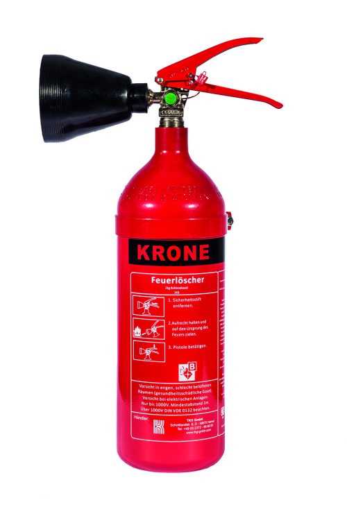 2kg carbon dioxide fire extinguisher