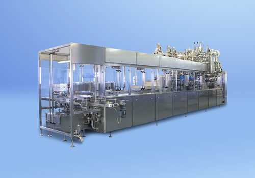LIQUID FILLING AND SEALING MACHINE