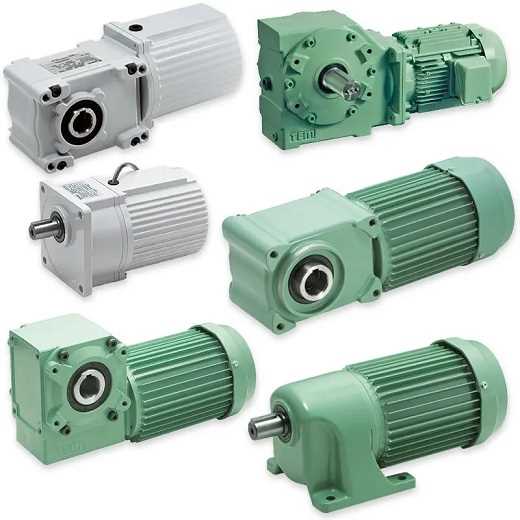 Üç fazlı dişli motor
