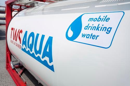 mobile  drinking water & liquid food  tank container