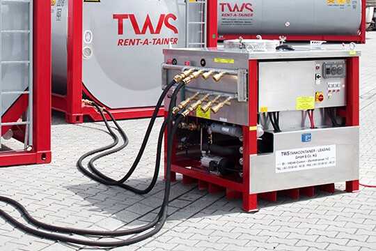 mobile heating system