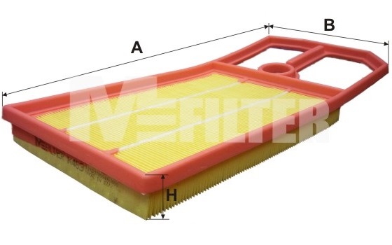 Skoda / Audi / Volkswagen / Sitzluftfilter K463