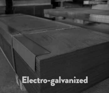 Electro-galvanized sheets