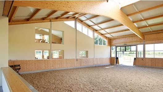 OUR HORSE RIDING HALLS